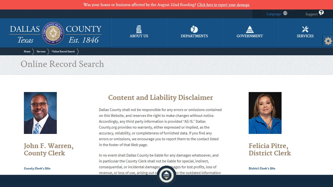 Dallas County | Online Record Search